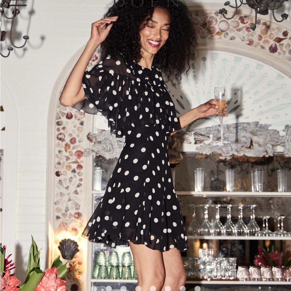 DOEN silk georgette Kaylin Dress
